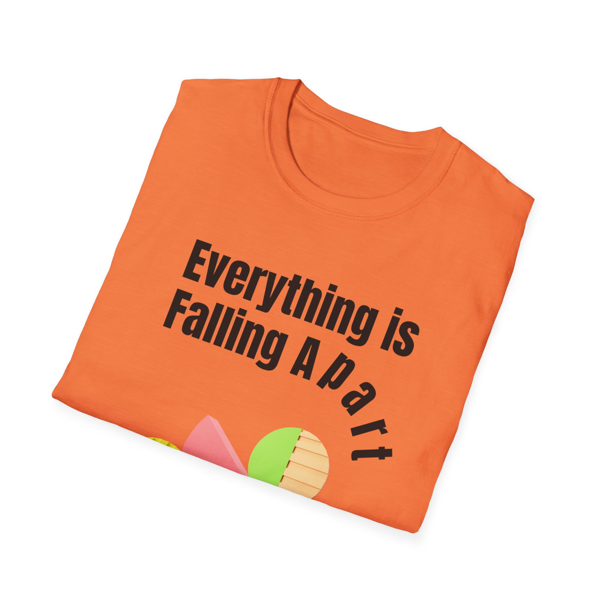 Everything Is Falling Apart T-Shirt | Abstract Geometric Graphic - Image 4