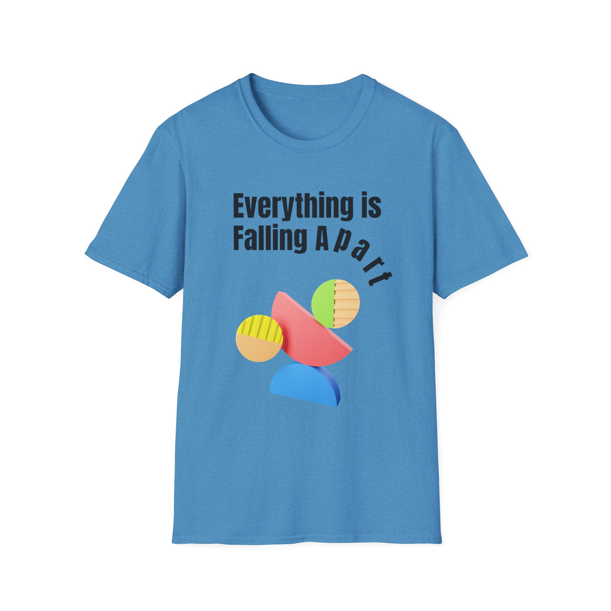 Everything Is Falling Apart T-Shirt | Abstract Geometric Graphic - Image 10